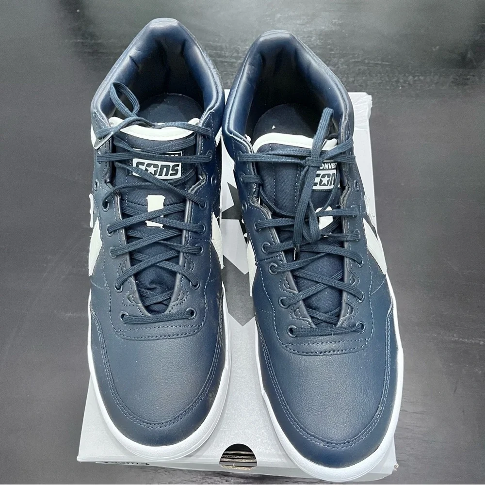 Converse Men's Navy Blue Sneakers - Picture 3 of 10